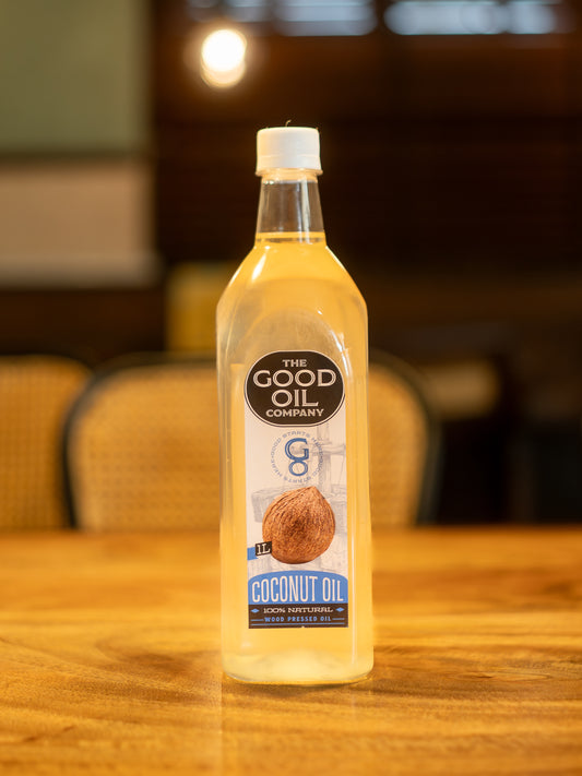 WOOD PRESSED COCONUT OIL