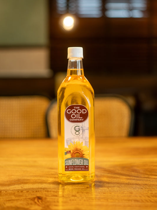 WOOD PRESSED SUNFLOWER OIL